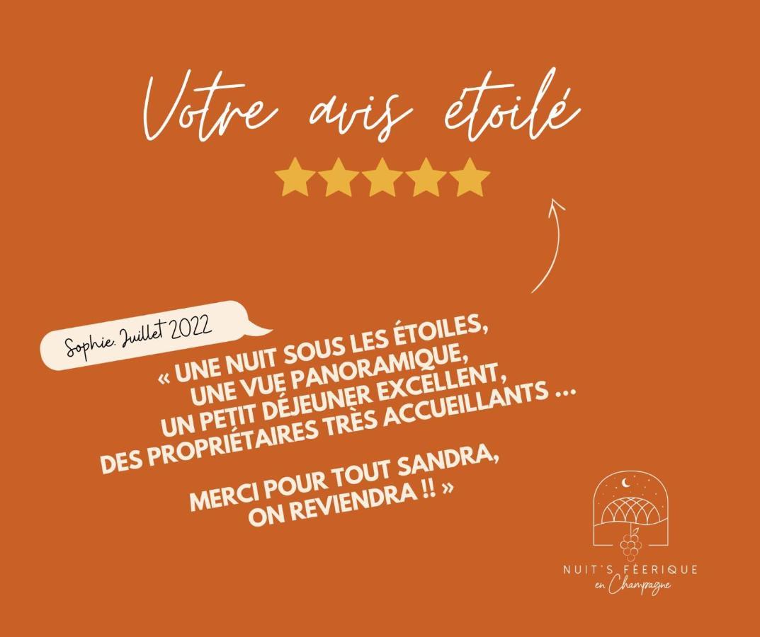 Nuit'S Feerique En Champagne Villa Meurville Exterior foto