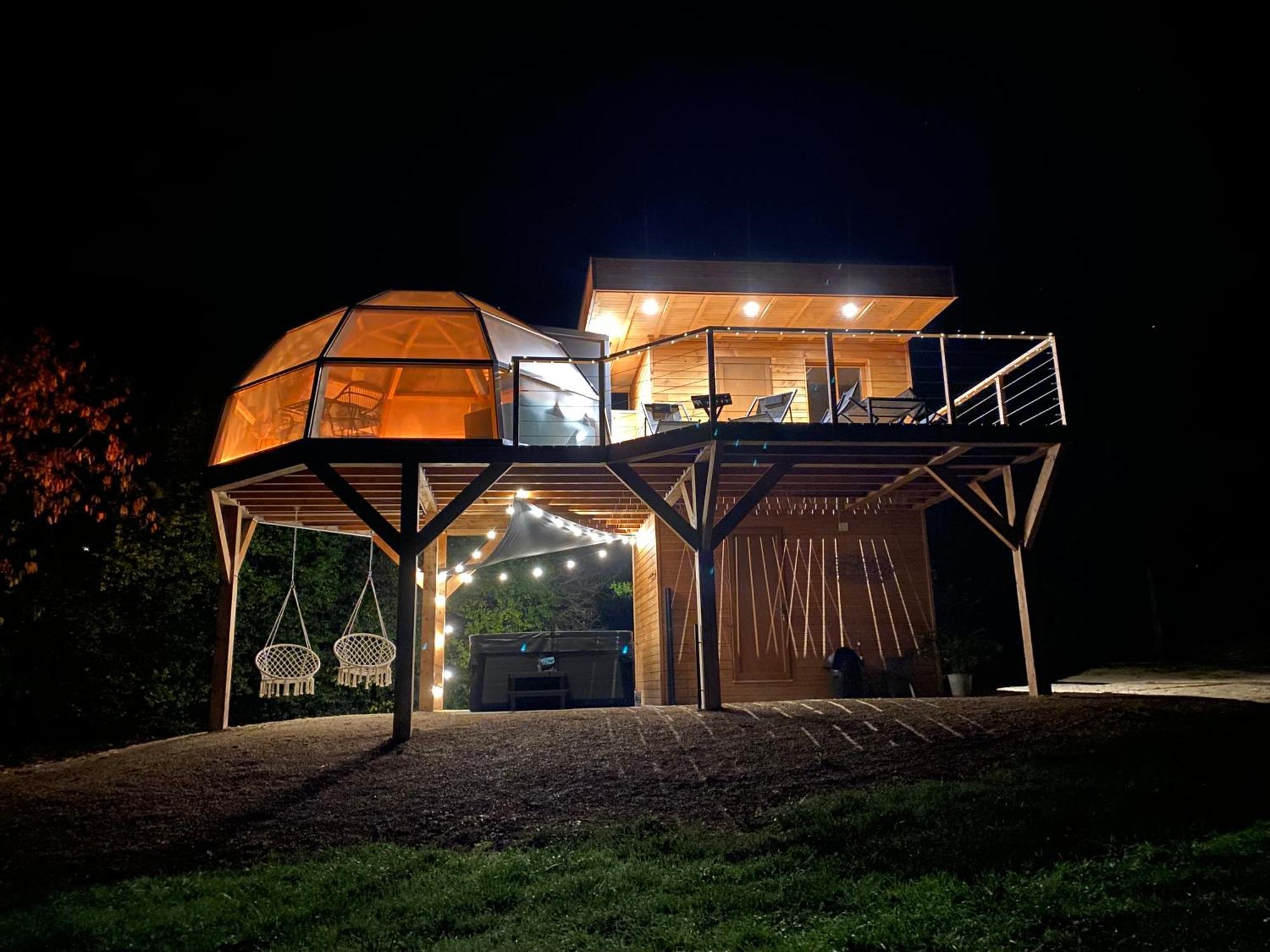 Nuit'S Feerique En Champagne Villa Meurville Exterior foto